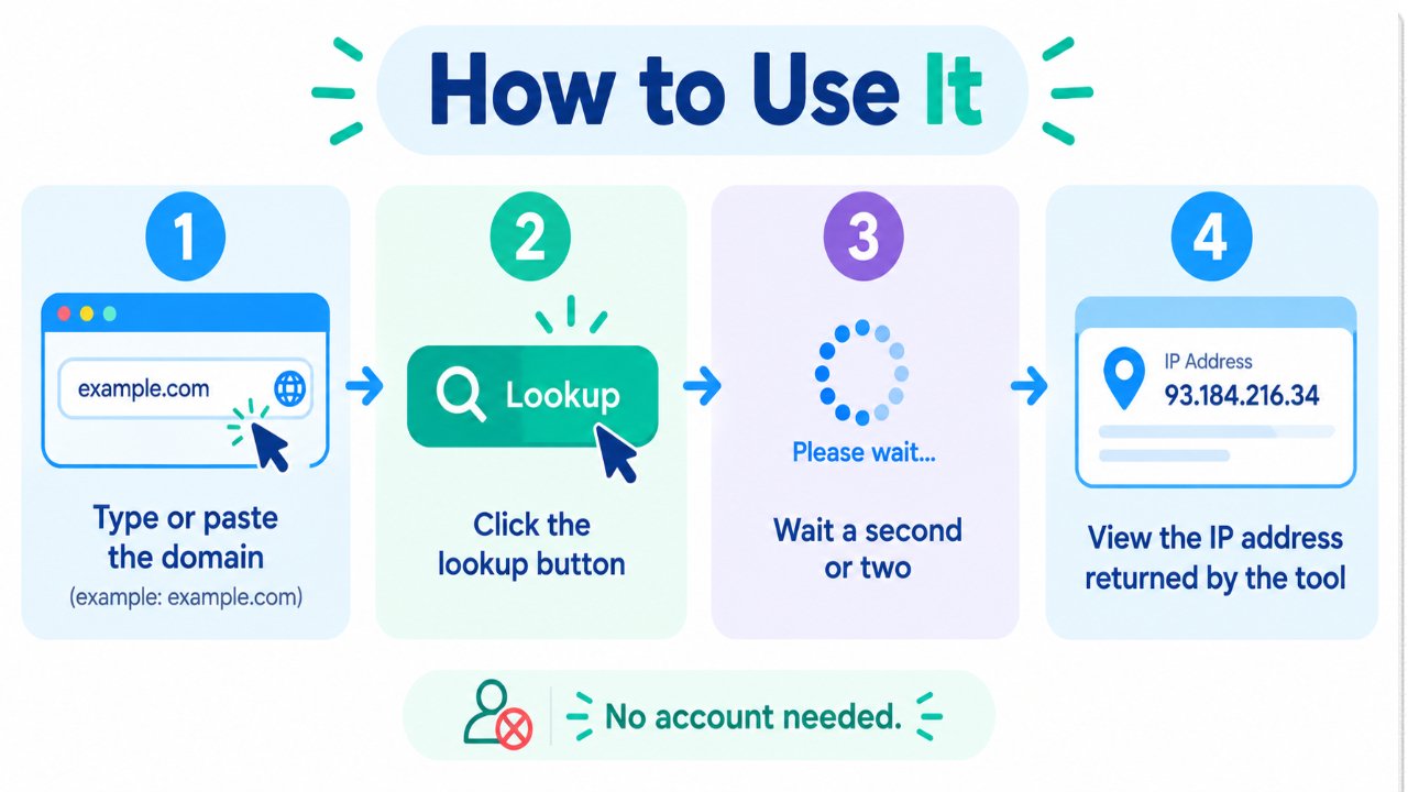 Domain to IP Lookup