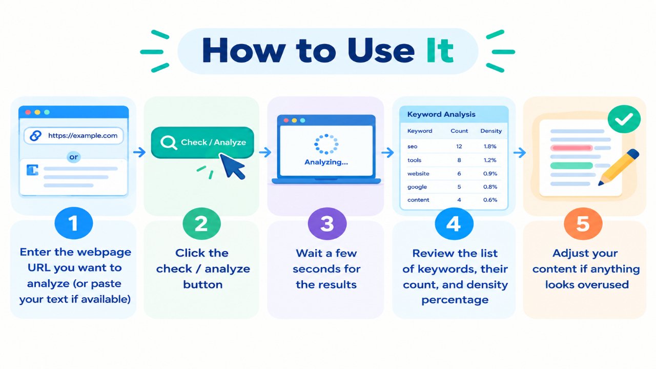 How to Use Keyword Density Checker