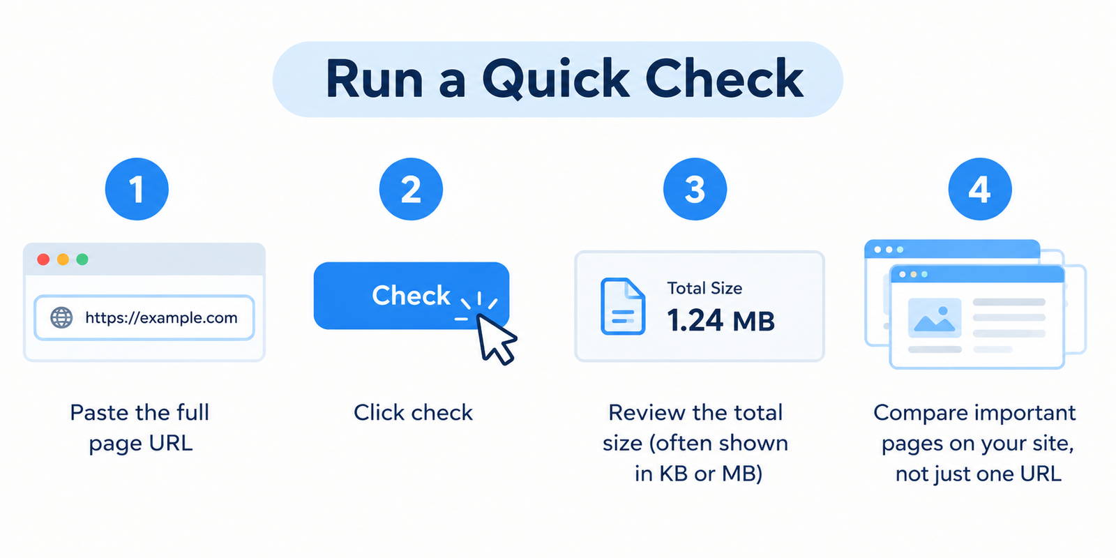 Run a Quick Check